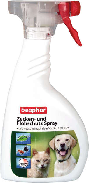 beaphar Zecken- und Flohschutz Spray Hund + Katze